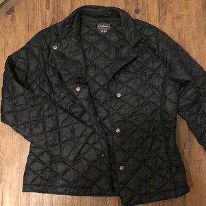 Black LL bean Jacket